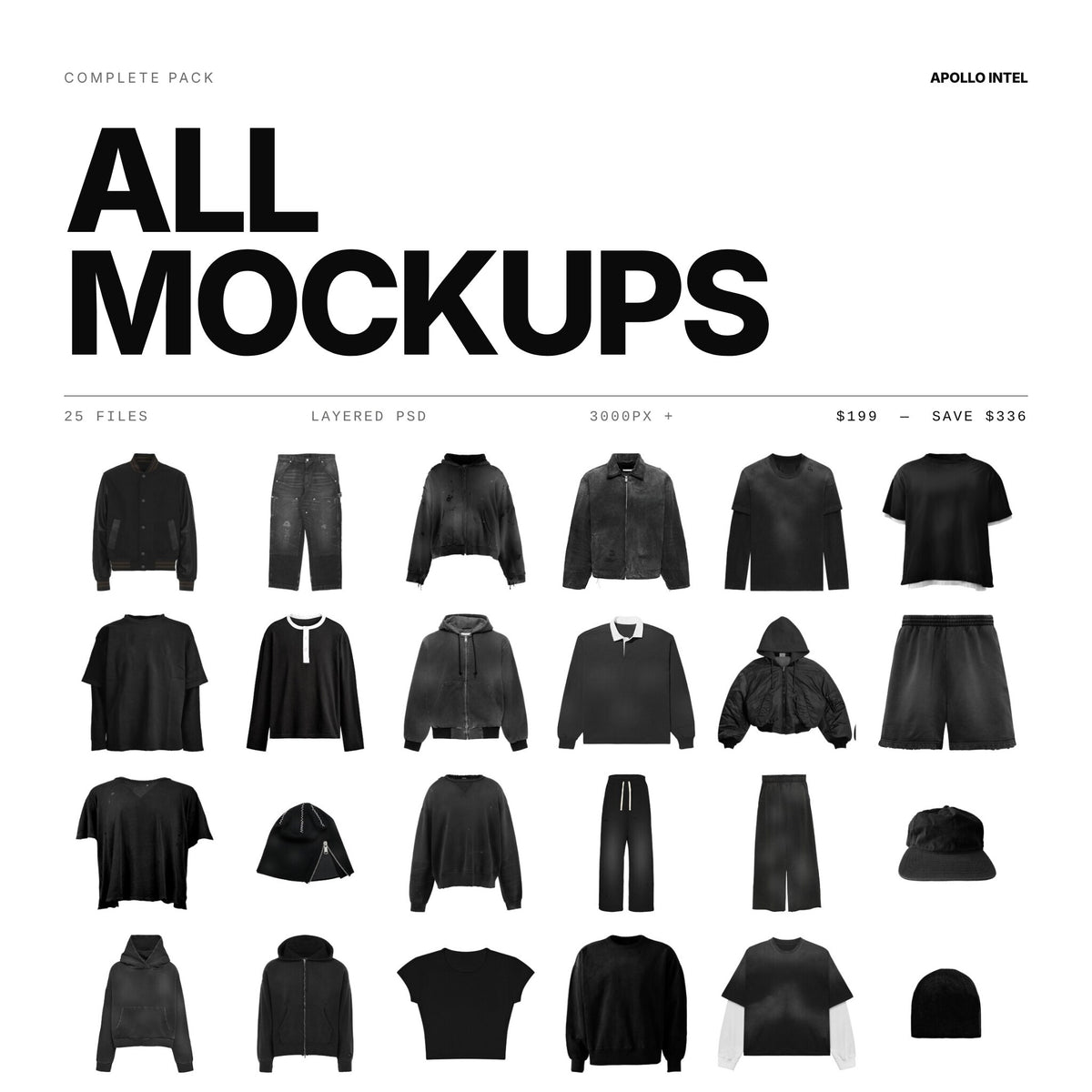 All Mockups — Complete Pack