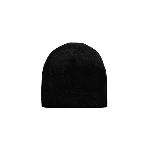 Ribbed knit beanie mockup