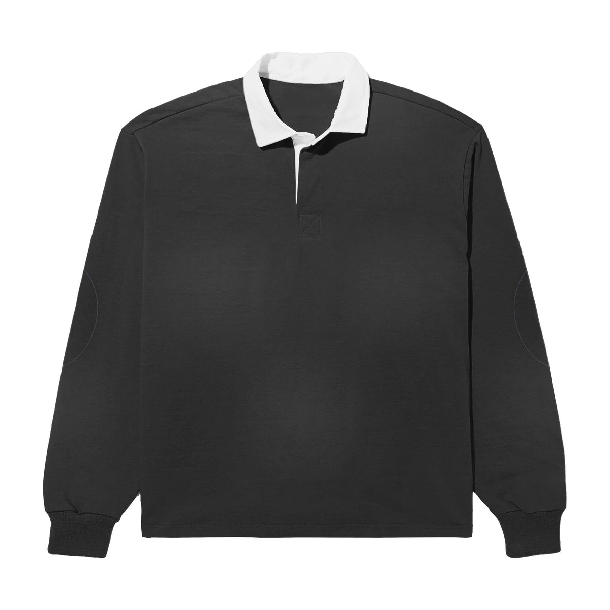 Washed long sleeve rugby shirt mockup