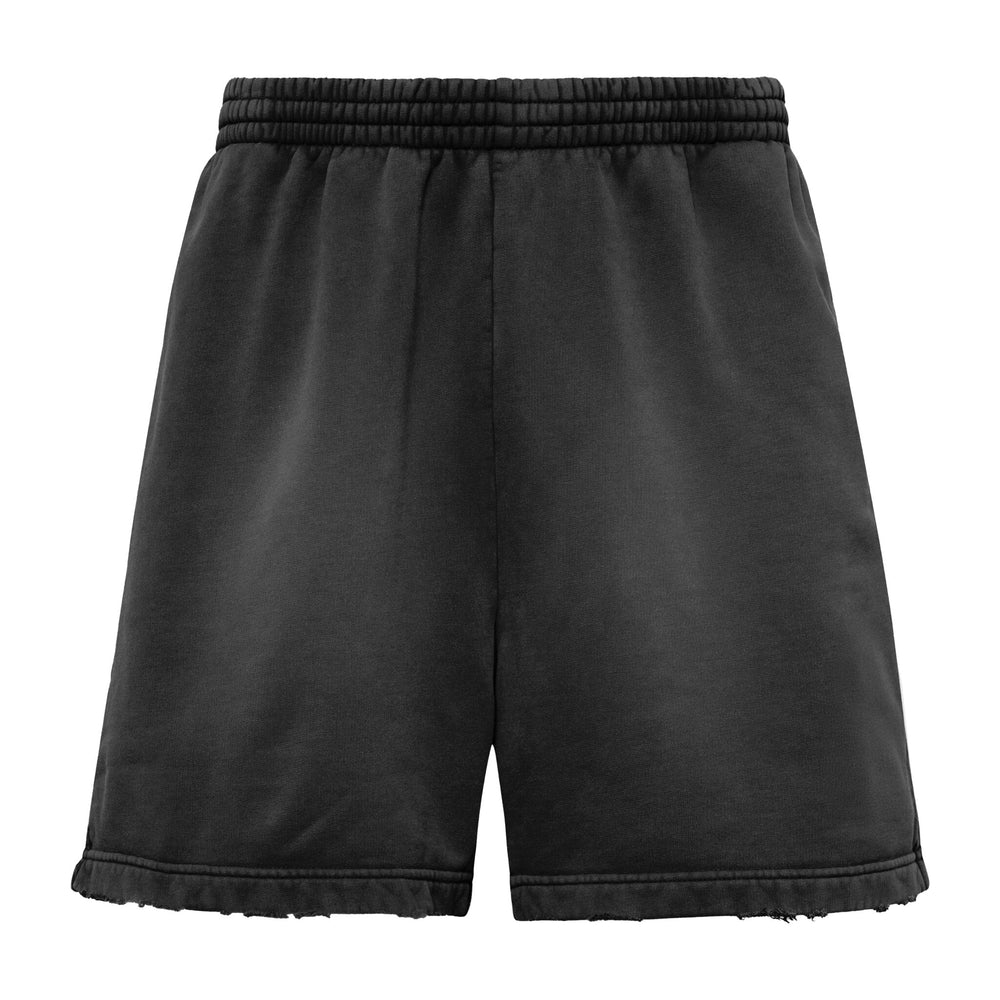 Washed sweat shorts mockup